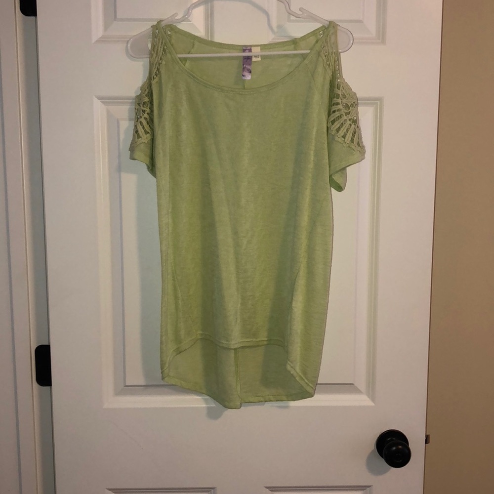 Alya green high low top